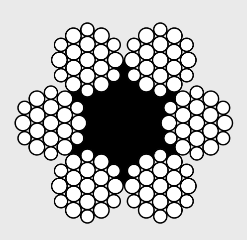 Канат оцинкованный д- 14 (мм) ГОСТ 2688-80